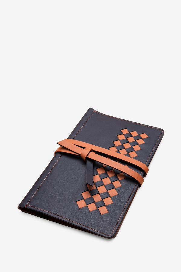 The Heritage Edition No. 02: Navy & Tan Travel Wallet
