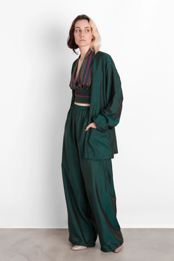 Handloom Relax Fit Jacket (Small)